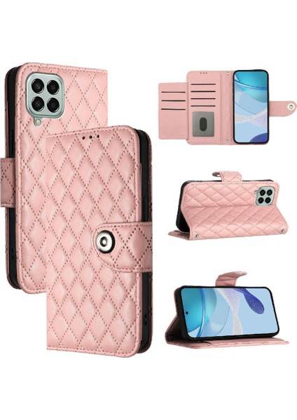 Samsung Galaxy M33 5g Kart Tutucu Cüzdan Kapak Bilek Şeridi Için Kılıf (Yurt Dışından) indirimleri