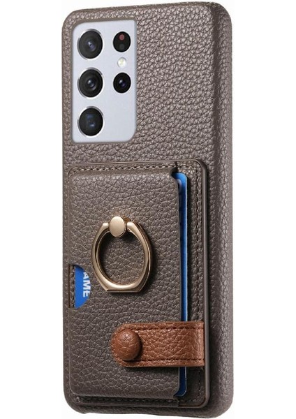 Samsung Galaxy S21 Ultra Kart Yuvaları Halka Standı Premium Dokulu (Yurt Dışından) fiyatları