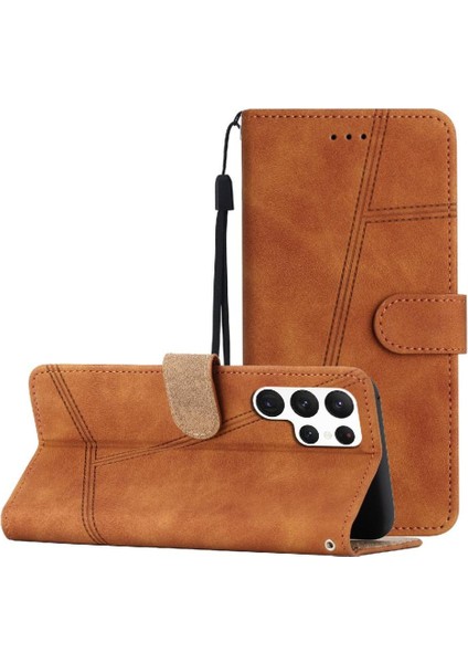 Samsung Galaxy S24 Ultra Flip Folio Kart Yuvaları Için Flip Case Tutucu Bilek (Yurt Dışından) indirimleri