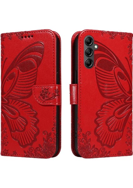 Kredi Kartı Yuvası Kabartmalı Yüksek ile Samsung Galaxy Credit 5g Için Flip Case (Yurt Dışından) modelleri
