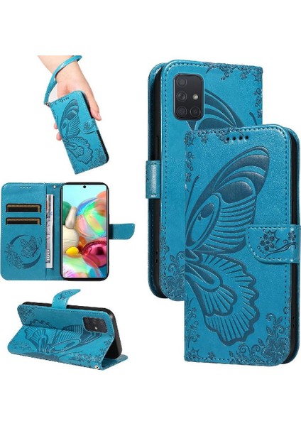 Samsung Galaxy A71 4g Için Flip Case Deri Ayrılabilir El (Yurt Dışından)