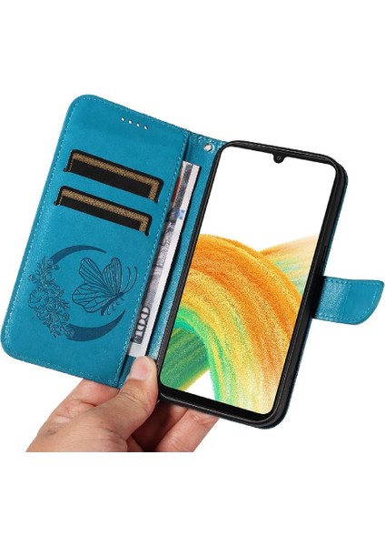 Kredi Kartı Yuvası ile Samsung Galaxy A53 5g Için Flip Case (Yurt Dışından) modelleri