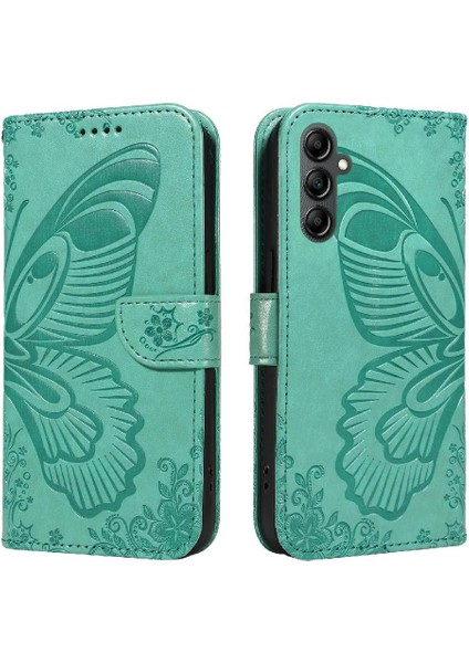 Kredi Kartı Yuvası Kabartmalı Yüksek ile Samsung Galaxy Credit 5g Için Flip Case (Yurt Dışından) modelleri
