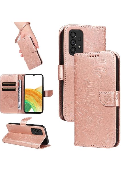 Kredi Kartı Yuvası ile Samsung Galaxy A53 5g Için Flip Case (Yurt Dışından)