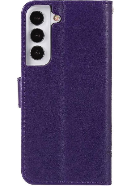 Samsung Galaxy S22 Artı 5g Için Filp Durumda Kart Tutucu Bilek Kayışı Kickstand (Yurt Dışından)