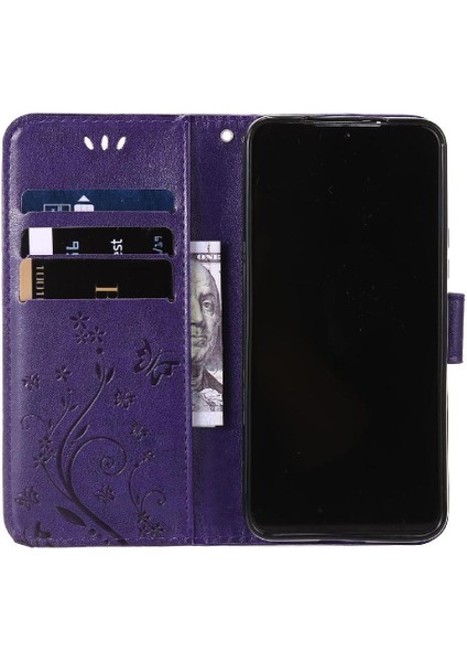 Samsung Galaxy S22 Artı 5g Için Filp Durumda Kart Tutucu Bilek Kayışı Kickstand (Yurt Dışından)