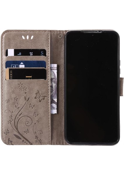 Samsung Galaxy S22 5g Kickstand Kart Tutucu Manyetik Kapatma Için Filp Durumda (Yurt Dışından)