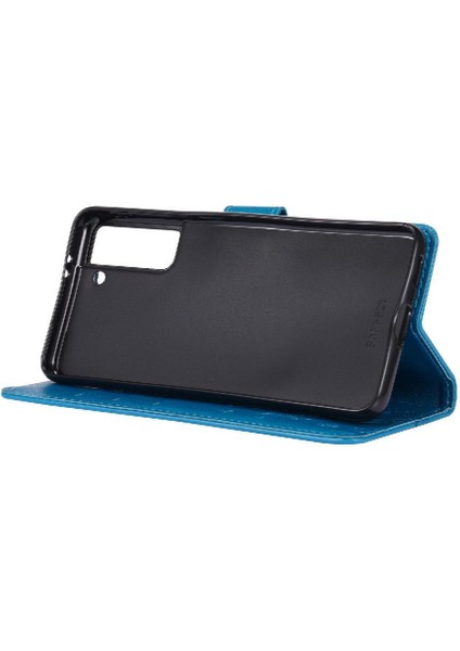 Samsung Galaxy S21 Için Kickstand Durumda Kart Tutucu Manyetik Kapatma Pu (Yurt Dışından) fırsatları