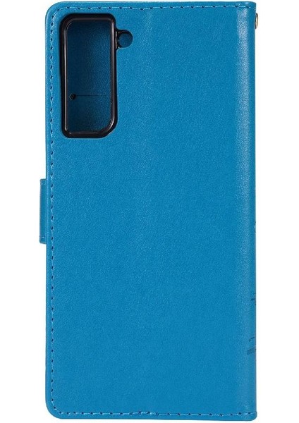 Samsung Galaxy S21 Için Kickstand Durumda Kart Tutucu Manyetik Kapatma Pu (Yurt Dışından) indirimleri