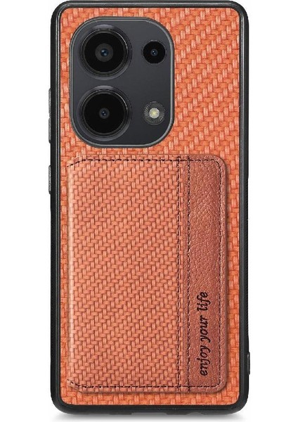 Xiaomi Redmi Için Not 13 Pro 4g Manyetik Kart Tutucu Standı Fonksiyonu (Yurt Dışından)