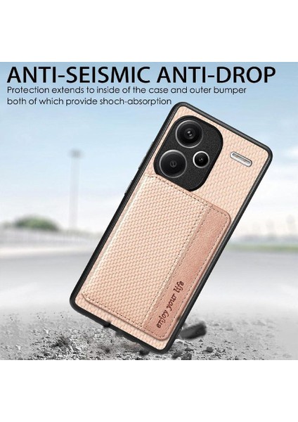 Xiaomi Redmi Için Not 13 Pro Artı Manyetik Kart Tutucu Komple Standı (Yurt Dışından)