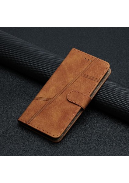 Samsung Galaxy S22 Artı Flip Folio Cüzdan Pu Deri Kart Için Flip Case (Yurt Dışından)
