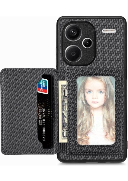 Xiaomi Redmi Için Not 13 Pro Artı Manyetik Kart Tutucu Komple Standı (Yurt Dışından)