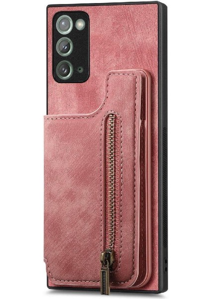 Samsung Galaxy Not 20 Için Kılıf Katlanabilir Arka Kapak Standı Fonksiyonu Fermuar (Yurt Dışından) indirimleri