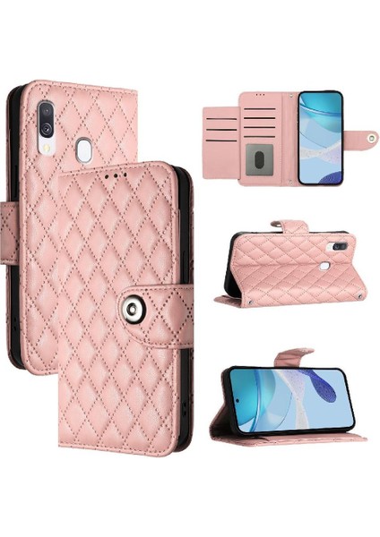 Samsung Galaxy A40 Darbeye Şık Koruyucu Kart Tutucu Için Kılıf (Yurt Dışından)