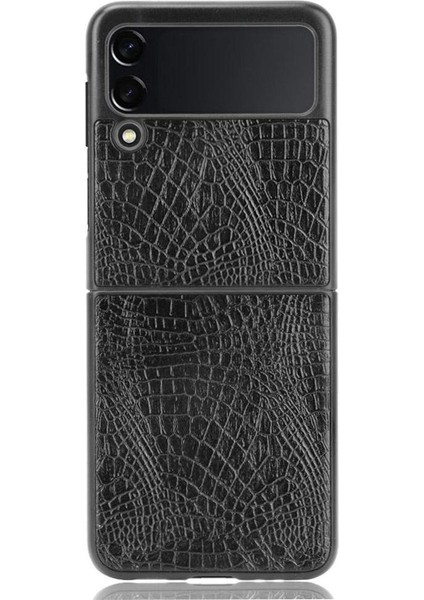Samsung Galaxy Z Flip 3 5g Uyumluluk Kapak Için Şık Klasik Kılıf (Yurt Dışından)