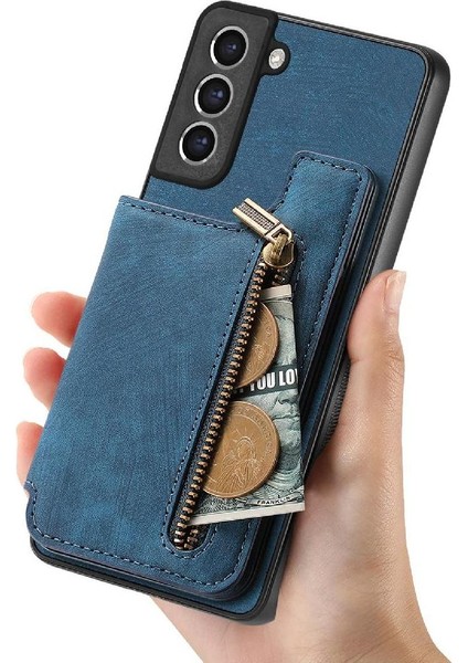 Samsung Galaxy S21 Fe Standı Fonksiyonu Için Kılıf Katlanabilir Arka Kapak Vintage (Yurt Dışından)
