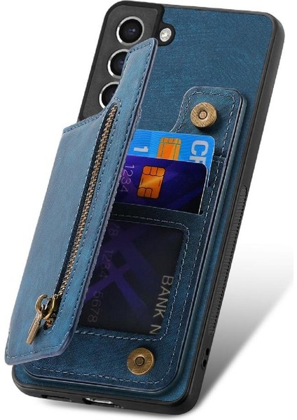 Samsung Galaxy S21 Fe Standı Fonksiyonu Için Kılıf Katlanabilir Arka Kapak Vintage (Yurt Dışından)