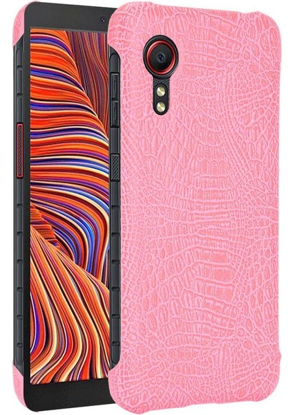 Samsung Galaxy Xcover 5 Koruyucu Kapak Anti Için Şık Klasik Kılıf (Yurt Dışından)