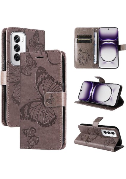 Kart Yuvası Standı Flip Pu ile Oppo Oppo 12 5g Darbeye Kapak Için Kılıf (Yurt Dışından) indirimleri