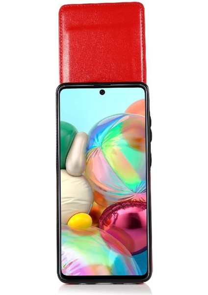 Samsung Galaxy A71 5g Premium Deri Manyetik Toka ile Uyumlu (Yurt Dışından)