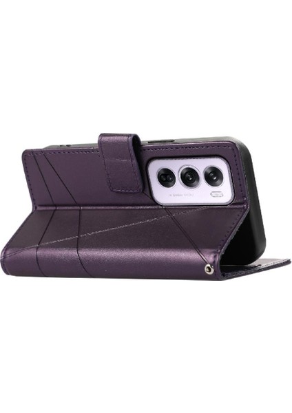 Oppo Oppo 12 Pro 5g Için Flip Case Üç Kart Yuvaları Darbeye Kickstand (Yurt Dışından) indirimleri