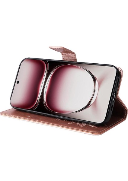Oppo Için Kılıf Card 12 Pro 5g Flip Kickstand Pu Deri Kart Yuvası ile (Yurt Dışından) indirimleri