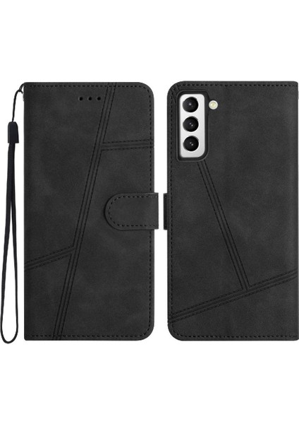Samsung Galaxy S22 Artı Flip Folio Cüzdan Pu Deri Kart Için Flip Case (Yurt Dışından)