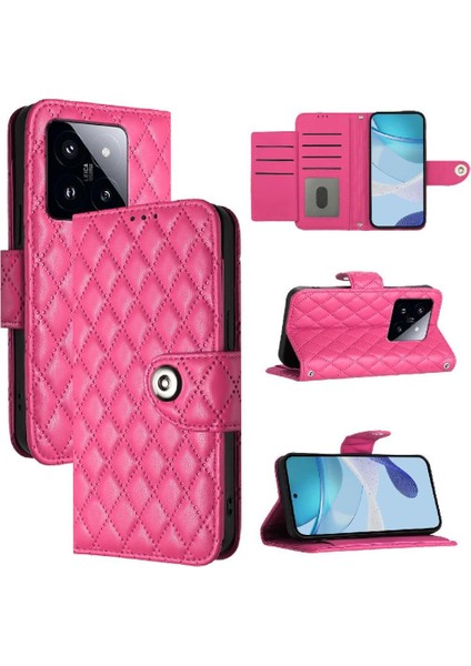 Xiaomi 14 5g Bilek Şerit Kart Tutucu Cüzdan Kapak Darbeye (Yurt Dışından)