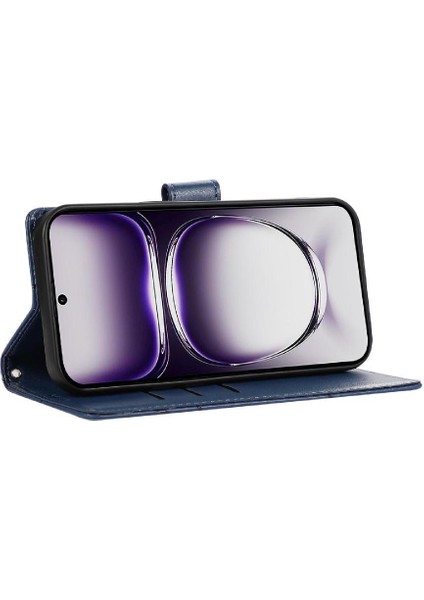 Oppo Oppo 12 5g Için Flip Case Kickstand Üç Kart Yuvaları Şok Emici (Yurt Dışından) indirimleri