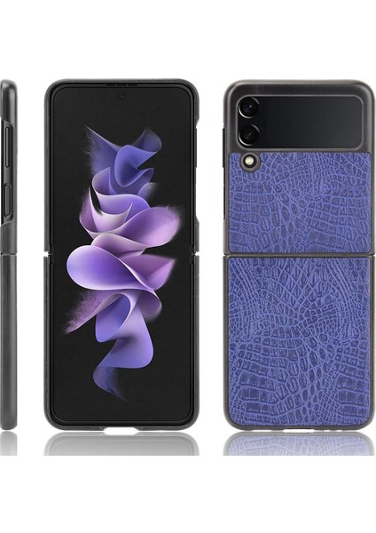 Samsung Galaxy Z Flip 3 5g Uyumluluk Kapak Için Şık Klasik Kılıf (Yurt Dışından)