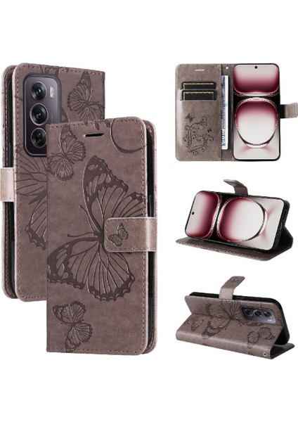 Oppo Için Kılıf Card 12 Pro 5g Flip Kickstand Pu Deri Kart Yuvası ile (Yurt Dışından) indirimleri