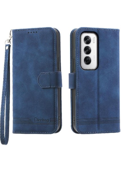 Oppo Oppo 12 5g Nakit Cep Manyetik Kapatma Kart Yuvaları Için Flip Case (Yurt Dışından)