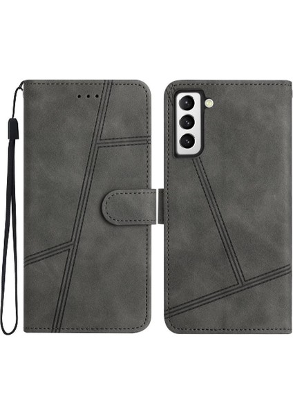 Samsung Galaxy S22 Artı Flip Folio Cüzdan Pu Deri Kart Için Flip Case (Yurt Dışından)