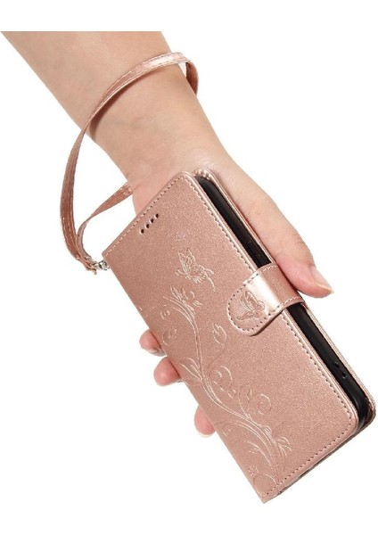 Oppo Hand 12 5g Için Kılıf ve Kart Yuvası El Yüksek ile Kabartmalı Kelebek (Yurt Dışından) fiyatları