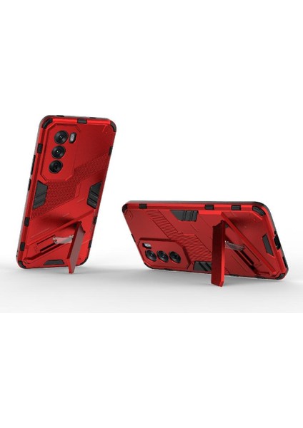 Oppo Oppo 12 5g Kickstand Sağlam Askeri Koruyucu Kapak Için Kılıf (Yurt Dışından) modelleri