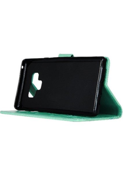 Samsung Galaxy Not 9 Bilek Kayışı Için Filp Durumda Kart Tutucu Kickstand Pu (Yurt Dışından)