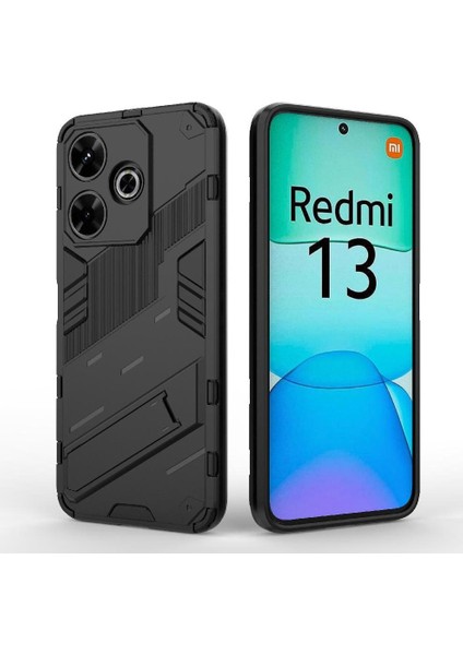 Xiaomi Redmi Için Kılıf 13 4g Sağlam Askeri Kickstand Koruyucu Kapak (Yurt Dışından) modelleri