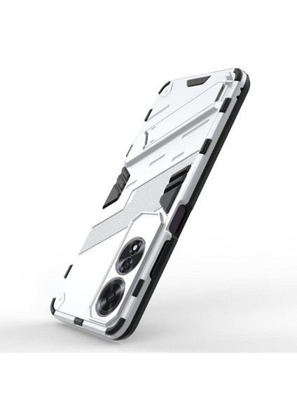 Oppo A60 4g Kickstand Koruyucu Kapak Için Kılıf Sağlam Askeri (Yurt Dışından) modelleri