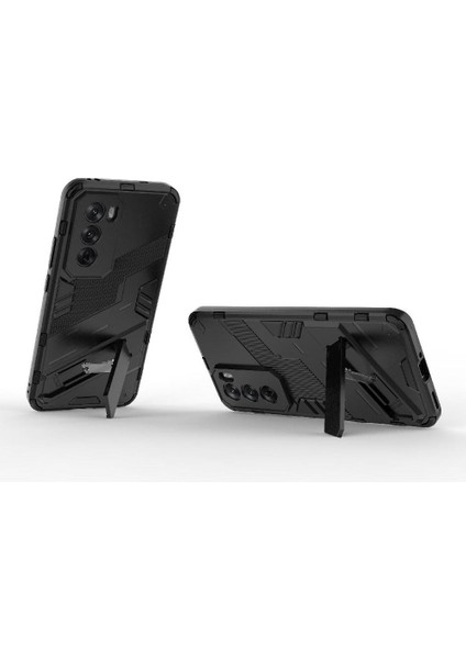 Oppo Oppo 12 Pro 5g Için Kickstand Koruyucu Kapak Sağlam Askeri (Yurt Dışından) modelleri