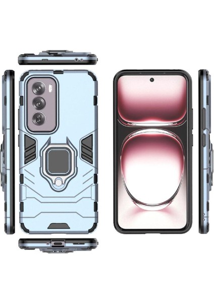 Oppo Oppo 12 Pro 5g Için Kılıf Kickstand Askeri Damla Koruma Darbeye (Yurt Dışından)