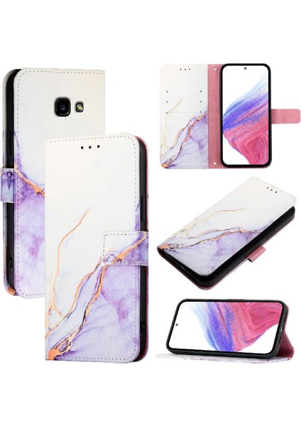 Samsung Galaxy A3 2017 Kickstand Cüzdan Mermer Desen Pu Deri (Yurt Dışından) indirimleri