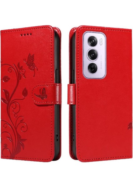 Oppo Hand 12 5g Için Kılıf ve Kart Yuvası El Yüksek ile Kabartmalı Kelebek (Yurt Dışından) indirimleri