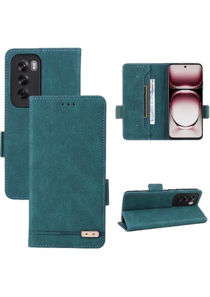 Oppo Oppo 12 5g Manyetik Cüzdan Kickstand Kart Tutucu ile Flip Case (Yurt Dışından) fiyatları