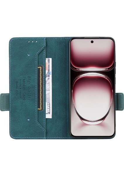 Oppo Oppo 12 5g Manyetik Cüzdan Kickstand Kart Tutucu ile Flip Case (Yurt Dışından) modelleri