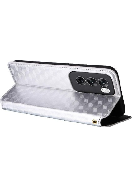 Oppo Oppo 12 5g Manyetik Kapatma Kart Yuvaları Tutucu Pu 3D Için Flip Case (Yurt Dışından) fırsatları