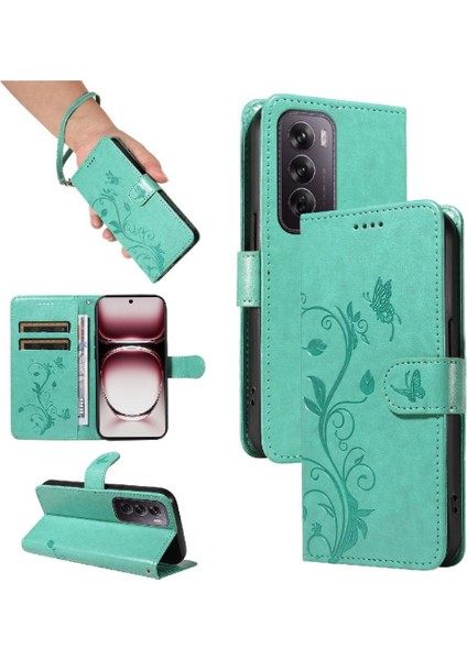 Oppo Oppo 12 Pro 5g ve Kart Yuvası Cüzdan Telefon Kılıfı Için Kılıf (Yurt Dışından)