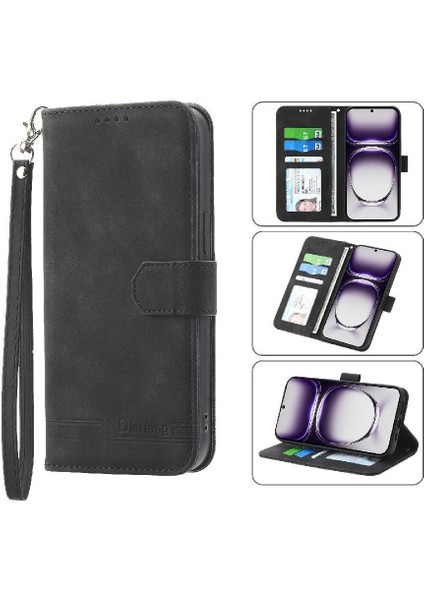 Oppo Oppo 12 5g Nakit Cep Manyetik Kapatma Kart Yuvaları Için Flip Case (Yurt Dışından)