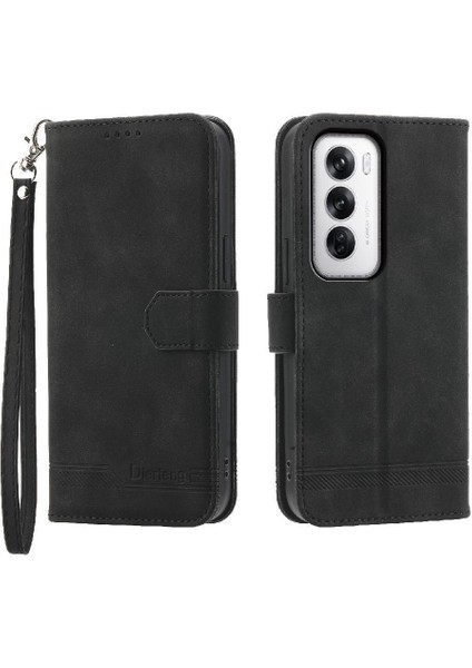 Oppo Oppo 12 5g Nakit Cep Manyetik Kapatma Kart Yuvaları Için Flip Case (Yurt Dışından) modelleri