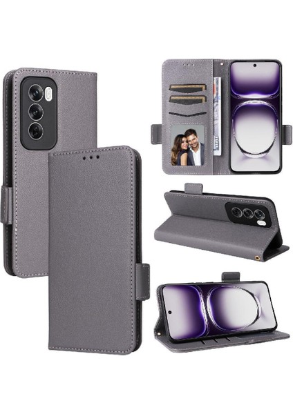 Oppo Oppo 12 Pro 5g Için Flip Case Yan Toka Pu Deri Kart Yuvaları Tutucu (Yurt Dışından) indirimleri